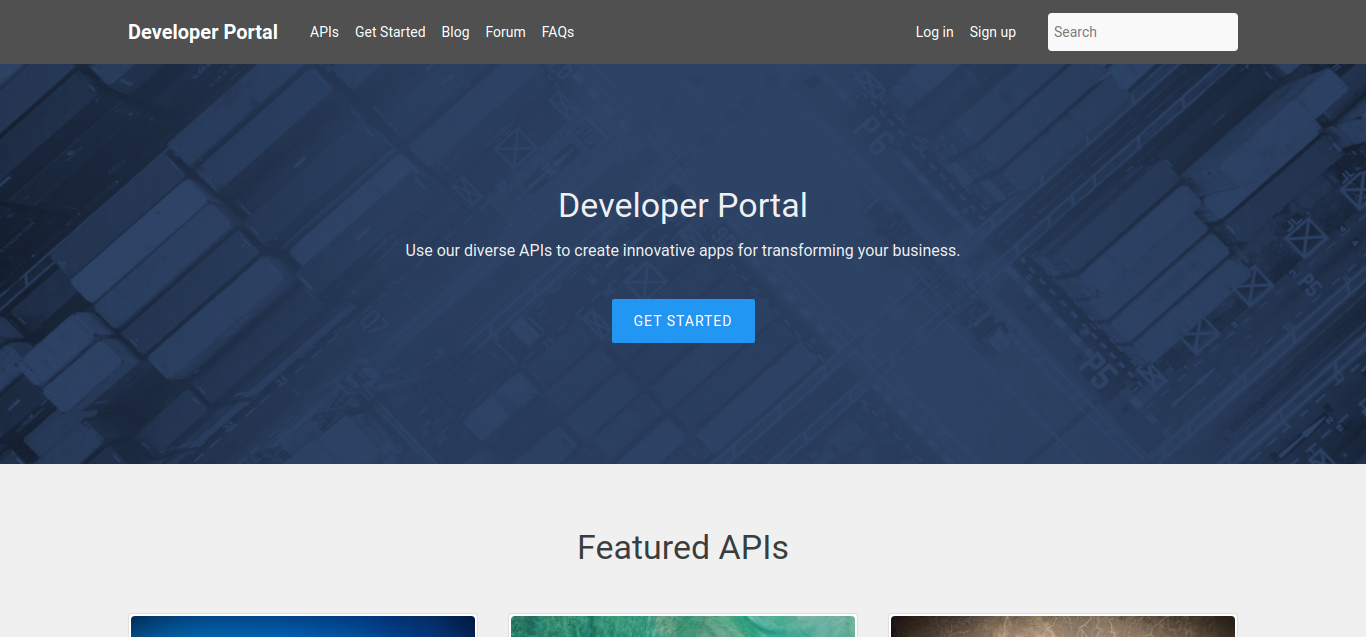 Developer Portal
